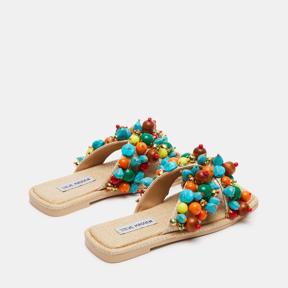 Steve Madden Multi Pearl Sandals